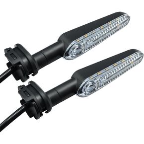 2PCS LED Turn Signal Lights For YAMAHA MT07 Tracer 700 XJ6 FZ6 MT09 900 MT10 YZF R1 R3 R6 R6S FZ6 FZ1 FZ Fazer FZ6R FZ07 FZ8 FZ09 TMAX MT-09