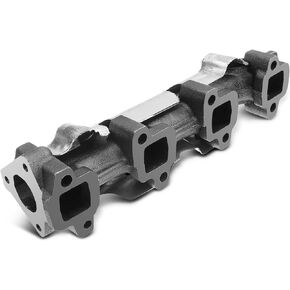 A-Premium Right Exhaust Manifold W/Gasket - 8Cyl 6.6L - Compatible with Chevy, GMC, Workhorse & Workhorse Custom Chassis - Silverado 2500 HD, Express 2500, Sierra 3500, Savana 2500, LF72, P42 & More