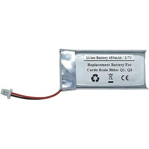 450mAh 3.7V Replacement Battery for Cardo Scala Rider Q1, Q3 Motorcycle Intercom Bluetooth Headsets,SNO-602040PC