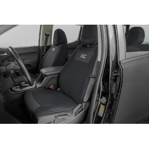 Rough Country Neoprene Seat Covers for 15-22 Chevy/GMC Colorado & Canyon - 91051
