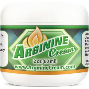 Arginine Cream - 4 oz - L-Arginine Nitric Oxide Support Supplement for Men & Women - Unscented