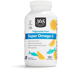 Whole Foods Market, Super Omega 3, 180 Count