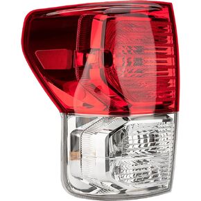 مجموعة ضوء الذيل متوافقة مع 2010-2013 Toyota Tundra الجانب الأيمن للراكب الخلفي مصابيح الفرامل استبدال الأسلاك # 815600C070 815500C090 815600C090 TO2800165 TO2800183