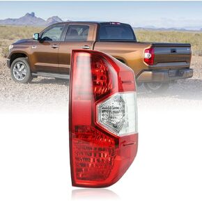 BLACKHORSE-RACING Right Passenger Side Rear Tail Light Brake Lamp Assembly Housing, Compatible with Toyota Tundra 2014 2015 2016 2017 2018 2019 2020 2021, Replace 81550-0C101, TO2801193
