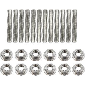 Valve Cover Stainless Steel Stud Kit Bolts Compatible For Ford 351C 351M 400M 302 351