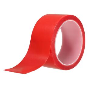 PATIKIL 2" x10 Ft Double Sided Tape, Reusable Removable Washable Strong Sticky Mounting Tape Nano Clear Double Sided Adhesive Tape for Picture Poster Carpet Transparent