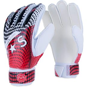 'Recoil' Soccer Goalkeeper Gloves for Kids and Adults with Finger Protection