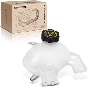 A-Premium Engine Coolant Overflow Recovery Reservoir Tank [with Cap] Compatible with Jeep Renegade 2015-2019, Fiat 500X 2016-2018, [1.3L 1.4L 1.8L 2.4L], Replace# 52052767, 68327756AA