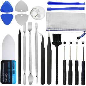 19 in 1 Electronics Repair Tool Kit, Spudger Pry Opening Tool Screwdriver Set for iPhone, Laptop, iPad, Cell Phone, MacBook, Tablet, Computer, Electronics Repair