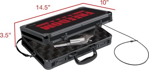 حافظة مسدس فولتز بقفل صلب، 14.5 × 3.5 × 10 بوصة، حرية (VZ03562) in Kuwait