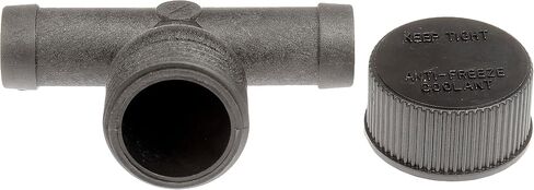 Dorman 47121 5/8 Radiator Flush Tee with Cap Universal Fit in Saudi Arabia