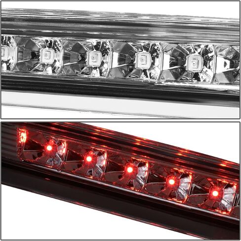 DNA MOTORING 3BL-GMCEQ13-LED-BK Black Housing LED High Mount 3rd Third Brake Light [Compatible with 10-17 Equinox / 10-17 Terrain] in Saudi Arabia