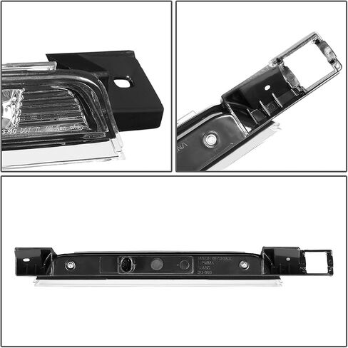DNA MOTORING 3BL-GMCEQ13-LED-BK Black Housing LED High Mount 3rd Third Brake Light [Compatible with 10-17 Equinox / 10-17 Terrain] in Saudi Arabia