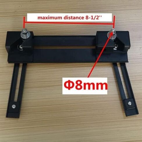 Universal Hard Saddle Bags Detachable Mounting Brackets Compatible with 8mm Mounting Holes Quick Release in Kuwait