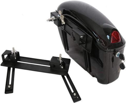 Universal Hard Saddle Bags Detachable Mounting Brackets Compatible with 8mm Mounting Holes Quick Release in Kuwait