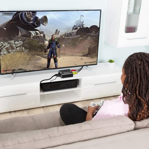 محول HDMI إلى RCA، محول HDMI إلى AV، البث إلى التلفزيون الأقدم، متوافق مع Android TV Box، Roku، Fire Stick، DVD، مشغل Blu-ray إلخ. in Saudi Arabia