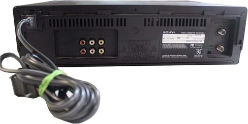 حزمة نقل VCR VHS من سوني مع جهاز تحكم عن بعد، ومحول USB، ومحول HDMI (متجدد) in Saudi Arabia