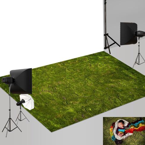 Kate 4x5ft Brown Texture Photography Floor Mat Abstract Printed Rubber Photo Mat Photographers Photography Props in Saudi Arabia