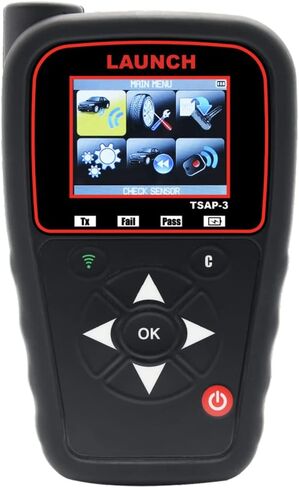 أداة LAUNCH X-431 TSGUN TPMS، جهاز مراقبة ضغط الإطارات المحمول، تنشيط/قراءة/تعلم/برمجة خوادم TPMS، تعمل مع أدوات تشخيص LAUNCH X-431 Turbo/Torque/Trottle (محظورة للاستخدام في الولايات المتحدة وكندا) in Saudi Arabia