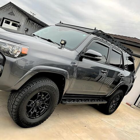 Black Roof Rack Cargo Storage Compatible with 2010-2023 4Runner (Medium Size) in Kuwait