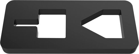 لوحة ساحبة T Post - فولاذ شديد التحمل بسمك 13.3 مم / 0.54 بوصة ساحبة عمود T - استخدم السلاسل وملحقات الجرارات وخطافات S والرافعات ودلاء الجرارات لسحب عمود T من الأرض in Kuwait