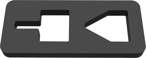 لوحة ساحبة T Post - فولاذ شديد التحمل بسمك 13.3 مم / 0.54 بوصة ساحبة عمود T - استخدم السلاسل وملحقات الجرارات وخطافات S والرافعات ودلاء الجرارات لسحب عمود T من الأرض in Kuwait