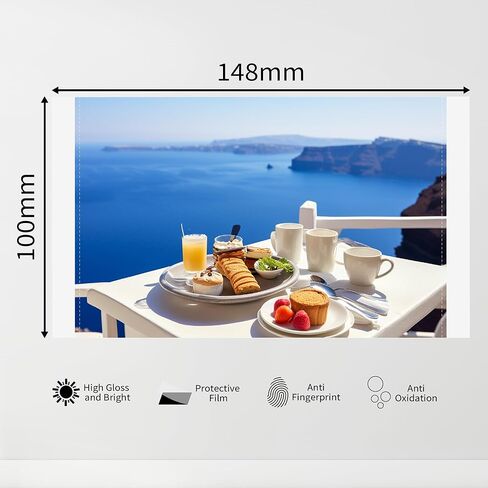 متوافق مع حبر وورق Canon Selphy CP1500 CP1200 CP1000 CP910 CP1300، KP-108IN KP108 6 خراطيش حبر ملونة و216 ورقة ورق صور (ورق لامع 4 بوصة × 6 بوصة) لطابعات الصور Selphy CP in Kuwait