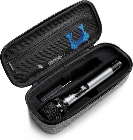 حقيبة تخزين محمولة للميكروفون اللاسلكي من Bietrun، فقط لـ Bietrun WXM04، WXM19A، WXM09A، حقيبة ميكروفون واحدة مع غلاف خارجي صلب من مادة EVA، للتخزين والسفر (الحقيبة فقط) in Kuwait