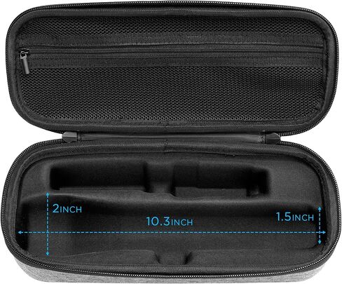 حقيبة تخزين محمولة للميكروفون اللاسلكي من Bietrun، فقط لـ Bietrun WXM04، WXM19A، WXM09A، حقيبة ميكروفون واحدة مع غلاف خارجي صلب من مادة EVA، للتخزين والسفر (الحقيبة فقط) in Kuwait
