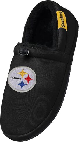 شبشب رياضي بدون كعب للرجال من FOCO Pittsburgh Steelers NFL بشعار كبير in Saudi Arabia