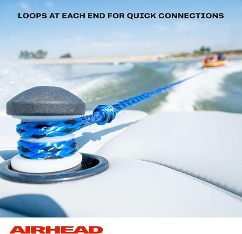أنبوب Airhead Viper قابل للقطر 1-3 للقوارب والرياضات المائية، غطاء كامل من النايلون عالي التحمل in Kuwait
