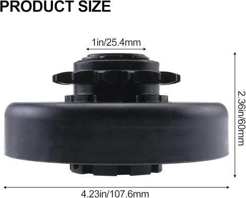 Go Kart Clutch 1" Bore 14 Tooth, Go Kart Centrifugal Clutch, for 40/41/420 Chain Mini Bike Engine in Kuwait