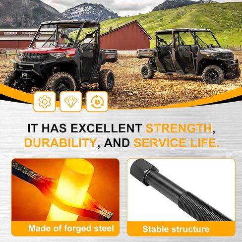 PU-52422 Clutch Puller - أداة سحب القابض الأساسية المتوافقة مع Polaris Ranger 1000 Polaris RZR Pro XP Polaris RZR Turbo R Polaris RZR XP Turbo 2018 2019 2020 2021 2022 2023 يستبدل PN# PU-52422 in Kuwait