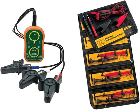Extech 480403 Motor Rotation and 3-Phase Tester, Multicolor in Saudi Arabia
