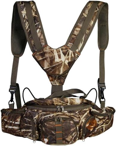 مجموعة خصر Huntvp Hunting Camo Fanny مع حقيبة سرج in Kuwait