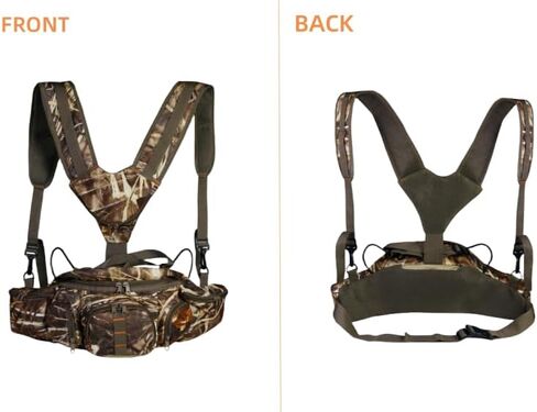 مجموعة خصر Huntvp Hunting Camo Fanny مع حقيبة سرج in Kuwait