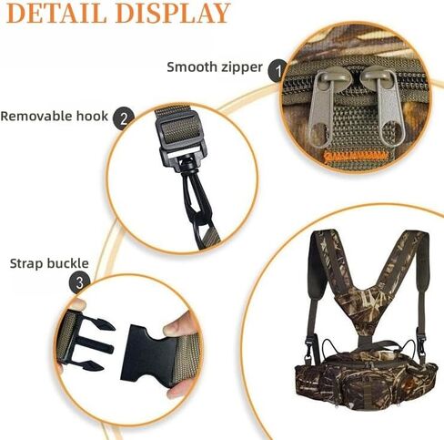مجموعة خصر Huntvp Hunting Camo Fanny مع حقيبة سرج in Kuwait
