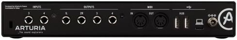 Arturia MiniFuse 4 Versatile Desktop USB Audio Interface Black Bundle with 2x Pig Hog 8mm XLR Microphone Cable 10ft and Liquid Audio Instrument Polishing Cloth - Portable Audio Interface for PC, Mac in Saudi Arabia