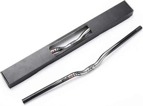 BUCKLOS 25.4/31.8mm Mountain Bike Handlebars Flat/Riser Bar, Aluminum Alloy MTB Handlebar 660/720/780mm, Premium Matter Mount Bikes Bicycle Handle Bar. in Saudi Arabia