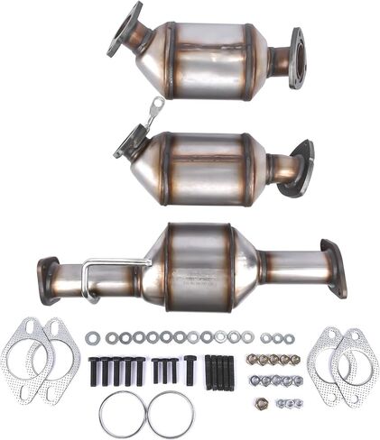 3 قطعة مجموعة المحولات الحفازة لاستبدال بولك جيب ترافيرس أكاديا أوتلوك 3.6L V6 16547 59272 0795219 in Saudi Arabia