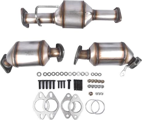3 قطعة مجموعة المحولات الحفازة لاستبدال بولك جيب ترافيرس أكاديا أوتلوك 3.6L V6 16547 59272 0795219 in Saudi Arabia