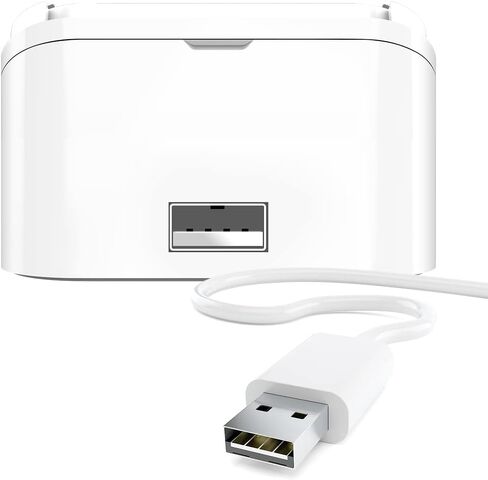 Dock Compatible with Square Reader 2st Generation. White. by AweGo. in Saudi Arabia
