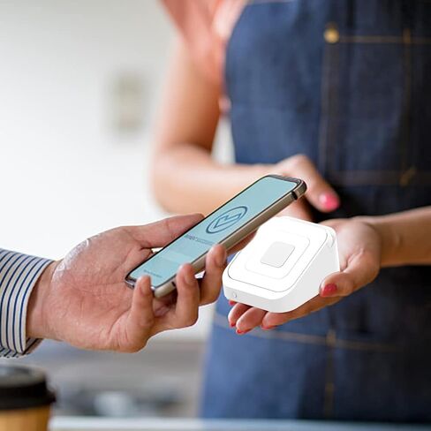 Dock Compatible with Square Reader 2st Generation. White. by AweGo. in Saudi Arabia