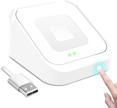 Dock Compatible with Square Reader 2st Generation. White. by AweGo. in Saudi Arabia