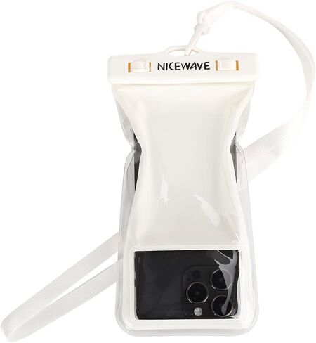 حقيبة هاتف عائمة مقاومة للماء، حقيبة مقاومة للماء بتصميم وسادة هوائية متوافقة مع جميع الهواتف التي يقل قطرها عن 7 بوصات. حافظات هواتف مقاومة للماء IPX8 للوحة التجديف، إلخ. in Kuwait