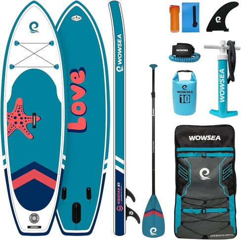 Kidstar K1 Inflatable Stand Up Paddle Board, Durable and Stable Kids SUP Boards Inflatable, Enjoyable Paddle Board, Nice Choice for Aquatic Teaching and Recreation in Saudi Arabia