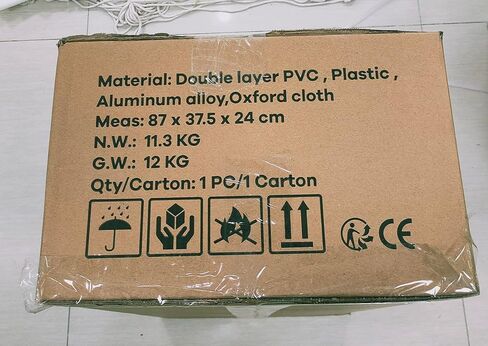 Anyoo Inflatable Stand Up Paddle Board 10'6"×32"×6" with SUP Paddle Board Accessories,2 Removable Center Fins,Adjustable Paddle, Non-Slip Deck,Dual Action Pump,Ankle Leash,Portable with A Carry Bag in Kuwait