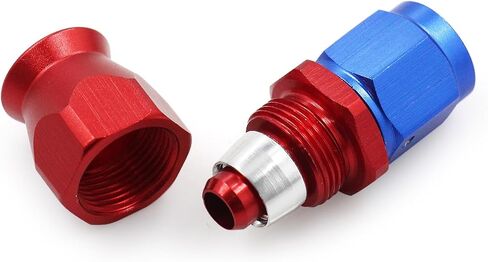طقم خرطوم خط الوقود Pro AN6 20FT PTFE، من النايلون المقاوم للصدأ المضفر 3/8 بوصة - معرف 8.73 مم (أسود) in Saudi Arabia