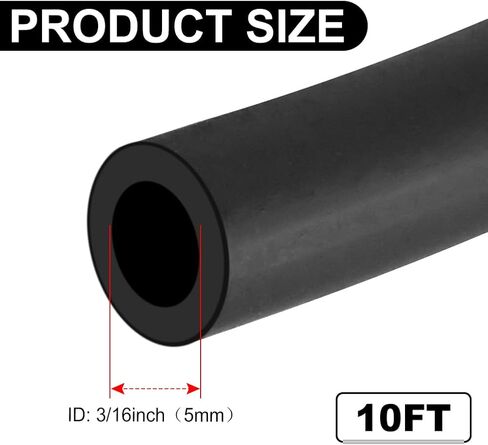 Fuel Line Hose 3/16 Inch 10FT for Kawasaki Kohler Briggs & Stratton Small Engines Fuel Line with 20pcs Hose Clamps in Saudi Arabia