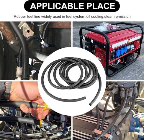 Fuel Line Hose 3/16 Inch 10FT for Kawasaki Kohler Briggs & Stratton Small Engines Fuel Line with 20pcs Hose Clamps in Saudi Arabia